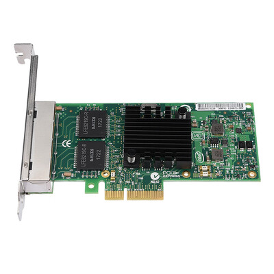 Greensen 4-Port PCI-E Gigabit Network Card for Intel 82580 Server Adapter Gigabit Network Card Network Card for INTEL