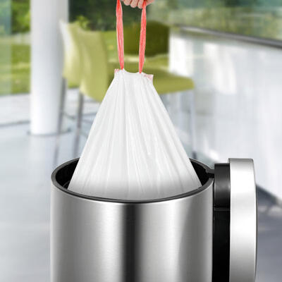 Greensen 60PCS White Thicken Garbage Storage Bag Kitchen Trash Bin Bag Drawstring Trash Bags
Greensen 60PCS White Thicken Garbage Storage Bag Kitchen Trash Bin Bag Drawstring Trash Bags