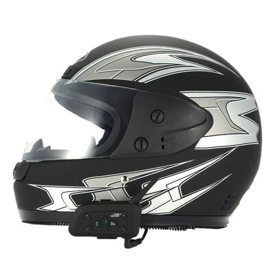 2 Sets V6-1200 Motorcycle Bluetooth Headset Intercom 1200M Range Hands-free Interphone Helmet Headset Black for Six Motorcycle R
2 Sets V6-1200 Motorcycle Bluetooth Headset Intercom 1200M Range Hands-free Interphone Helmet Headset Black for Six Motorcycle R