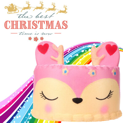 Gotoamei Adorable Squishies Pink Deer Cake Slow Rising Fruit Scented Stress Relief Toys
Gotoamei Adorable Squishies Pink Deer Cake Slow Rising Fruit Scented Stress Relief Toys