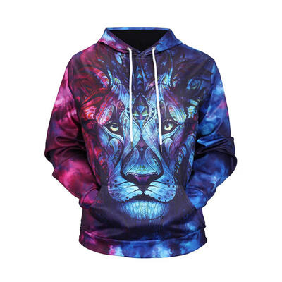Autumn Winter Fashion Lion Head Digital Printing MenWomen Hooded Hoodies Cap Windbreaker Jacket 3d Sweatshirts
Autumn Winter Fashion Lion Head Digital Printing MenWomen Hooded Hoodies Cap Windbreaker Jacket 3d Sweatshirts