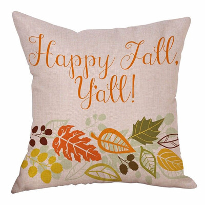 10 Styles Halloween Happy Fall Yall Flax Pillow Cases Thanksgiving Day Home Decor Throw Pillows Pillowcase
10 Styles Halloween Happy Fall Yall Flax Pillow Cases Thanksgiving Day Home Decor Throw Pillows Pillowcase