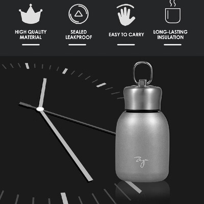 Water Bottle Stainless Steel Matte 300ml Vacuum Insulated Small Water Bottle for Kid Lid with Hook
Water Bottle Stainless Steel Matte 300ml Vacuum Insulated Small Water Bottle for Kid Lid with Hook