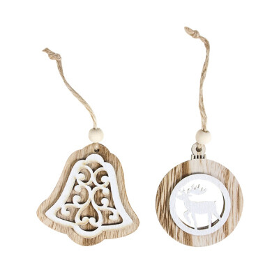 2PCS Wooden Christmas Pendant Xmas Tree Hanging Drop Ornament Holiday Party Decor Supplies tree hanging ornaments
2PCS Wooden Christmas Pendant Xmas Tree Hanging Drop Ornament Holiday Party Decor Supplies tree hanging ornaments