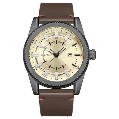 MINI FOCUS MF0168G Simple Waterproof Luminous Quartz Wristwatch Mens Watch With Leather Strap Calendar Function
MINI FOCUS MF0168G Simple Waterproof Luminous Quartz Wristwatch Mens Watch With Leather Strap Calendar Function