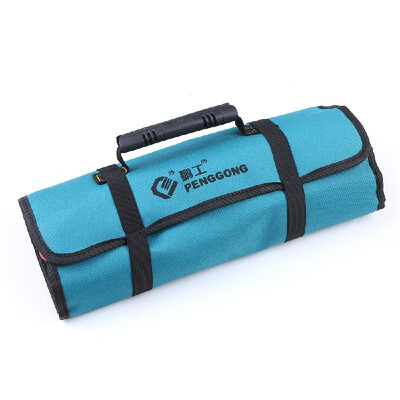 Tool Bag Organizer Oxford Canvas Chisel Roll Rolling Pounch Wearable & Waterproof Repairing Carrying Handle Bag with Belt
Tool Bag Organizer Oxford Canvas Chisel Roll Rolling Pounch Wearable & Waterproof Repairing Carrying Handle Bag with Belt