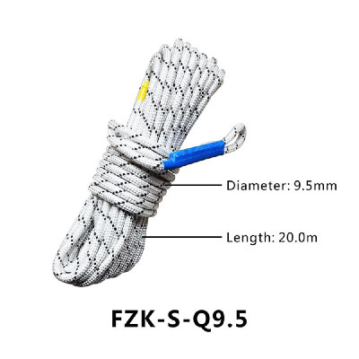 Climbing Safety Rope Outdoor Rock Lanyard Diameter 95mm High Strength Safety Cord for Camping Hiking Fire Escape Rescue
Climbing Safety Rope Outdoor Rock Lanyard Diameter 95mm High Strength Safety Cord for Camping Hiking Fire Escape Rescue