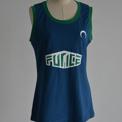 Yq summer sleeveless t-shirt personality trend fashion 7352