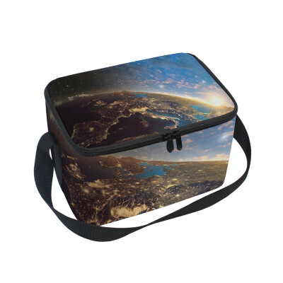 ALAZA Insulated Lunch Box Space Pattern Lunch Bag for Men Women Portable Tote Bag Cooler Bag
ALAZA Insulated Lunch Box Space Pattern Lunch Bag for Men Women Portable Tote Bag Cooler Bag