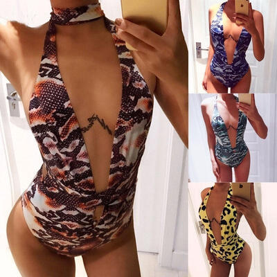 Fashion Women V-neck One piece Bikini Swimwear Push Up Swimsuit Bathing suit Monokini 2018
Fashion Women V-neck One piece Bikini Swimwear Push Up Swimsuit Bathing suit Monokini 2018