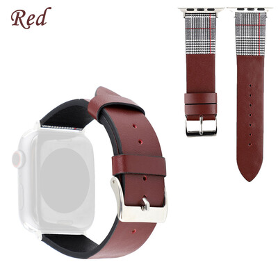 〖Follure〗Houndstooth Leather Replacement Watch Band Strap For Apple Watch 4321 3840mm
〖Follure〗Houndstooth Leather Replacement Watch Band Strap For Apple Watch 4321 3840mm