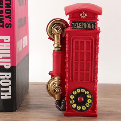 Greensen Vintage Resin Telephone Booth Model Money Storage Box Home Shop Decoration
Greensen Vintage Resin Telephone Booth Model Money Storage Box Home Shop Decoration