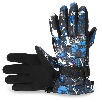 Winter Warm Soft Gloves Windproof Adult Ski Gloves Winter Sports Running Hiking Skiing Mountaineering Cycling Gloves