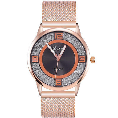 2019 Hot Flash Watch Relogio Feminino Rose Gold Minimalist Mesh Band Quartz Wristwatch Women Female Luxury Scrub Watches
2019 Hot Flash Watch Relogio Feminino Rose Gold Minimalist Mesh Band Quartz Wristwatch Women Female Luxury Scrub Watches