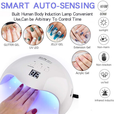 Gobestart LED UV 40W Nail Dryer Curing Gel Polish Lamp Light Curing Manicure Machine Nail
Gobestart LED UV 40W Nail Dryer Curing Gel Polish Lamp Light Curing Manicure Machine Nail