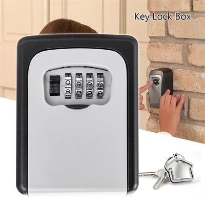 NEW Outdoor Wall Mount Key Safe Box 4 Digit Code Secure Lock Storage Rustproof
NEW Outdoor Wall Mount Key Safe Box 4 Digit Code Secure Lock Storage Rustproof