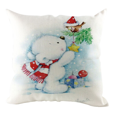 Siaonvr Christmas Pillow Cover Pillowcases Decorative Sofa Cushion Cover Home Decoration
Siaonvr Christmas Pillow Cover Pillowcases Decorative Sofa Cushion Cover Home Decoration