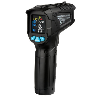 MESTEK IR01D Infrared Thermometer Industrial High Temperature -50 °C 800 °C Measured Environment Temperature&Humidity 12 Point Temperature Zone Indicator
MESTEK IR01D Infrared Thermometer Industrial High Temperature -50 °C 800 °C Measured Environment Temperature&Humidity 12 Point Temperature Zone Indicator