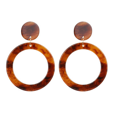 EK485 New Fashion Leopard Acetic Acid Drop Earrings for Women Personality Exaggerated Geometric Round Brown Acrylic Earrings
EK485 New Fashion Leopard Acetic Acid Drop Earrings for Women Personality Exaggerated Geometric Round Brown Acrylic Earrings