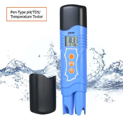 Pen-Type pH Meter TDS Meter Waterproof pHTDSTemperature Tester pHTDS Meter Water Quality Analysis Device with Automatic Tempera
Pen-Type pH Meter TDS Meter Waterproof pHTDSTemperature Tester pHTDS Meter Water Quality Analysis Device with Automatic Tempera