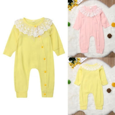 Toddler Baby Girls Lace Bodysuit Long Sleeve Romper Jumpsuit Playsuit Clothes Outfit 0-18M
Toddler Baby Girls Lace Bodysuit Long Sleeve Romper Jumpsuit Playsuit Clothes Outfit 0-18M