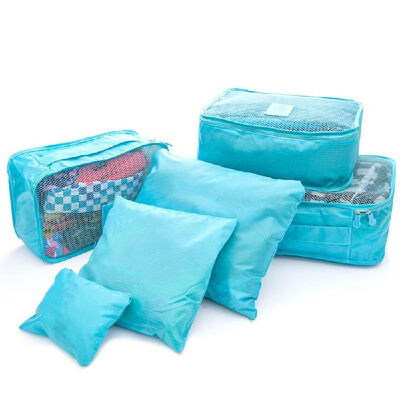 6pcsset Lightweight Luggage Travel Bags Men&Women Packing Cubes Organizer Compression Pouches Fashion Double Zipper Waterpro
6pcsset Lightweight Luggage Travel Bags Men&Women Packing Cubes Organizer Compression Pouches Fashion Double Zipper Waterpro