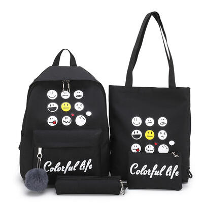 4pcsset Cartoon Printing Women Canvas Top-handle Pen Bags Clutch Backpacks
4pcsset Cartoon Printing Women Canvas Top-handle Pen Bags Clutch Backpacks