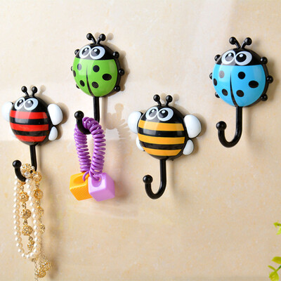 2 pcs Creative LadybugBee Cartoon Bathroom Wall Hooks KitchenBedroom Sucker Free Nail Hook Wall Decorative Hooks
2 pcs Creative LadybugBee Cartoon Bathroom Wall Hooks KitchenBedroom Sucker Free Nail Hook Wall Decorative Hooks