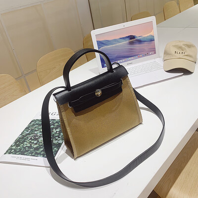 Senior sense of foreign style womens bag net red foreign style contrast Kelly bag new 2019 simple canvas shoulder slung bag
Senior sense of foreign style womens bag net red foreign style contrast Kelly bag new 2019 simple canvas shoulder slung bag