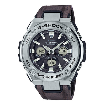 CASIO watch G-SHOCK G-STEEL series electric wave solar waterproof business casual mens watch GST-W330L-1A
CASIO watch G-SHOCK G-STEEL series electric wave solar waterproof business casual mens watch GST-W330L-1A
