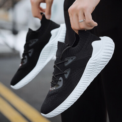 Mens shoes autumn breathable flying woven socks shoes Korean version of the trend of casual coconut shoes sports running shoes
Mens shoes autumn breathable flying woven socks shoes Korean version of the trend of casual coconut shoes sports running shoes