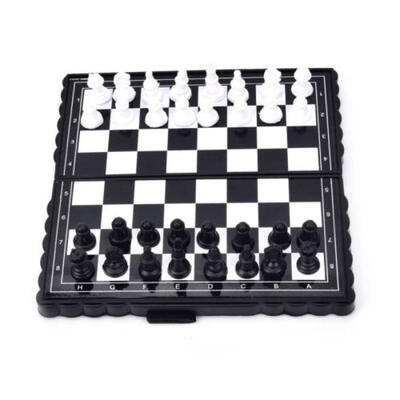 32 Pieces Travel Magnetic Chess Set Mini Portable Folding Chess Board For kid
32 Pieces Travel Magnetic Chess Set Mini Portable Folding Chess Board For kid