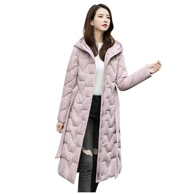 Toponeto Women Fashion Outerwear Long Bow Belt Cotton-padded Jacket Pocket Hooded Coats
Toponeto Women Fashion Outerwear Long Bow Belt Cotton-padded Jacket Pocket Hooded Coats