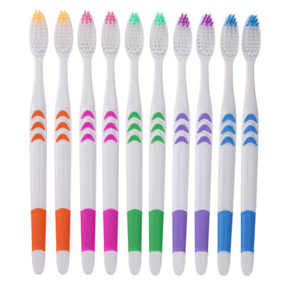 10pcspack Professional Soft Toothbrushes Mouth Clean Nano Oral Care Brush
