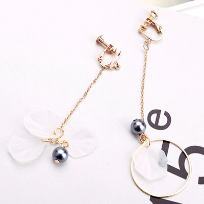 Korean Circle Dangle Earrings For Women Geometric Pendant Drop Earring Fashion Jewelry Women Gifts