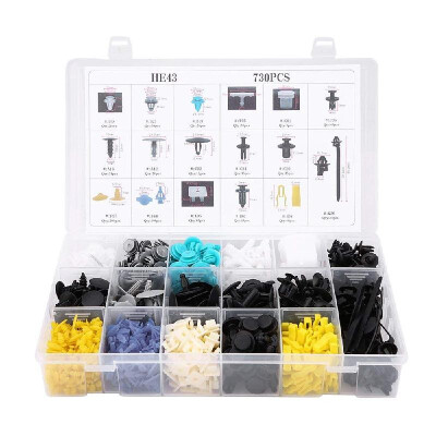 730Pcs Assorted Car Body Plastics Push Retainer Pin Rivet Fasteners Trim Moulding Clip Automotive Furniture Assembly Expansion Scr
730Pcs Assorted Car Body Plastics Push Retainer Pin Rivet Fasteners Trim Moulding Clip Automotive Furniture Assembly Expansion Scr