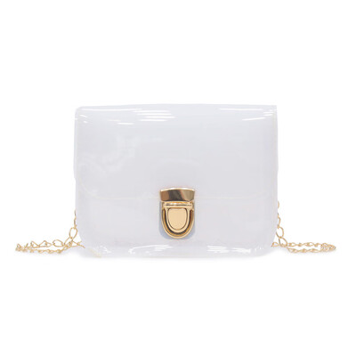 Tailored Womens Fashion Transparent Shoulder Bag Jelly Messenger Bag Solid Color Handbag
Tailored Womens Fashion Transparent Shoulder Bag Jelly Messenger Bag Solid Color Handbag
