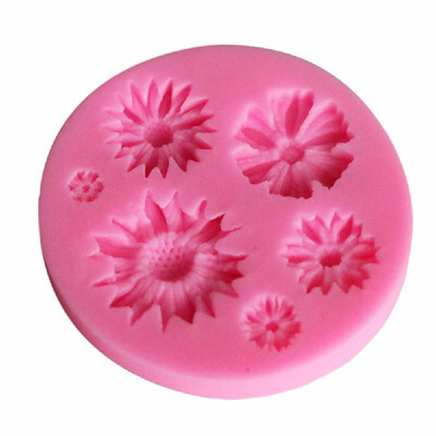 Silicone Sunflower Mold Safe DIY Cake Chocolate Fondant Decoration Moulds Baking Tools Pink
Silicone Sunflower Mold Safe DIY Cake Chocolate Fondant Decoration Moulds Baking Tools Pink