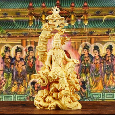 Greensen Buddhism Water Moon Guanyin Craft Figurines Statue Carving Statues For Home Decorations
Greensen Buddhism Water Moon Guanyin Craft Figurines Statue Carving Statues For Home Decorations