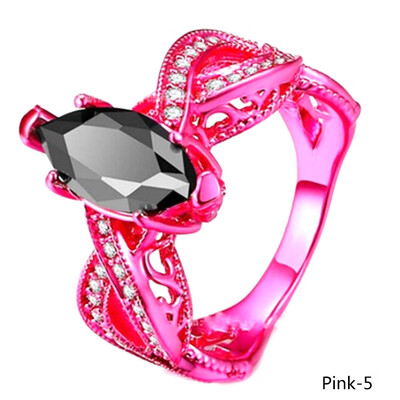 New European&American Unique Powder Gold Black Nano Horse Eyeball Dance Ring Zircon Micro Inlay Jewelry
New European&American Unique Powder Gold Black Nano Horse Eyeball Dance Ring Zircon Micro Inlay Jewelry