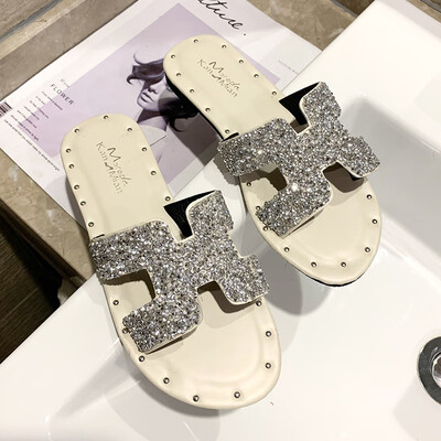 Non-slip female summer wearwomen shoes flat-soled Korean version of cool drag slippers water drill fairy wind beach shoes children
Non-slip female summer wearwomen shoes flat-soled Korean version of cool drag slippers water drill fairy wind beach shoes children