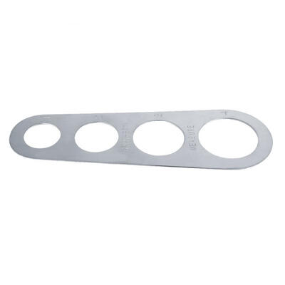 Greensen 1Pc Stainless Steel Spaghetti Measurer Measuring Tool 4 Serving Portion Cooking Pasta Ruler
Greensen 1Pc Stainless Steel Spaghetti Measurer Measuring Tool 4 Serving Portion Cooking Pasta Ruler