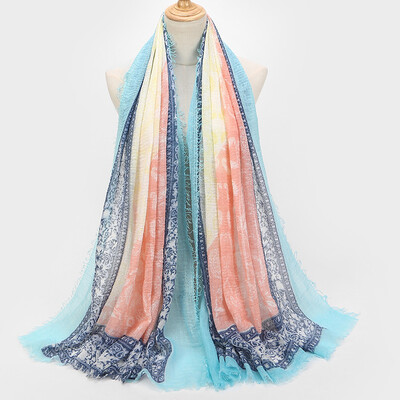 New retro art national wind cotton&linen scarf female foreign trade color printing scarves shawl wholesale
New retro art national wind cotton&linen scarf female foreign trade color printing scarves shawl wholesale