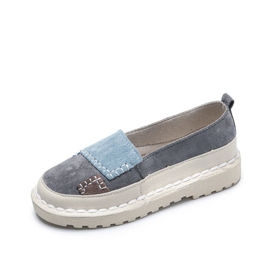Single shoe women 2019 spring new sponge cake thick bottom stitching soft shoes Joker Korean students flat doll shoes
Single shoe women 2019 spring new sponge cake thick bottom stitching soft shoes Joker Korean students flat doll shoes