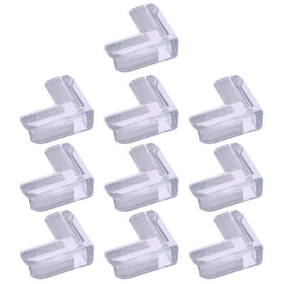 10pcs Child Baby Safety Transparent PVC Protector Anti-collision Edge Guard