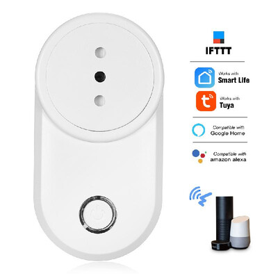 Mini Smart Power Plug Smart Home Socket Voice Control Compatible with Amazon Echo & for Google Home IFTTT Tmall Elf Timing Functio
Mini Smart Power Plug Smart Home Socket Voice Control Compatible with Amazon Echo & for Google Home IFTTT Tmall Elf Timing Functio