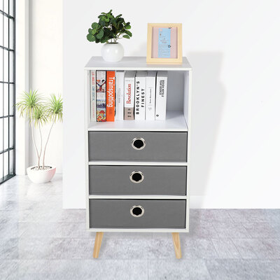 Greensen Multilayer Bookcases Landing Non-woven Closet Sundries Storage Cabinet with 3 Non-woven Drawer
Greensen Multilayer Bookcases Landing Non-woven Closet Sundries Storage Cabinet with 3 Non-woven Drawer