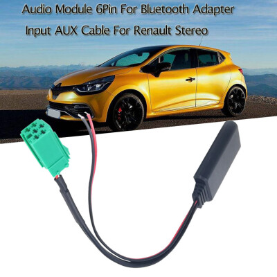 Tailored Audio Module 6Pin For Bluetooth Adapter Input AUX Cable For Renault Stereo
Tailored Audio Module 6Pin For Bluetooth Adapter Input AUX Cable For Renault Stereo