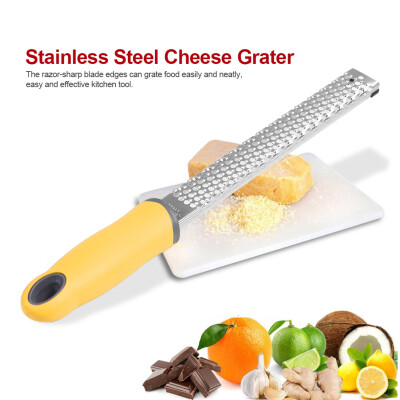Stainless Steel Lemon Zester Cheese Grater Fruit Vegetable Shredders Slicer Kitchen Tools Cheese Zester Lemon Grater
Stainless Steel Lemon Zester Cheese Grater Fruit Vegetable Shredders Slicer Kitchen Tools Cheese Zester Lemon Grater