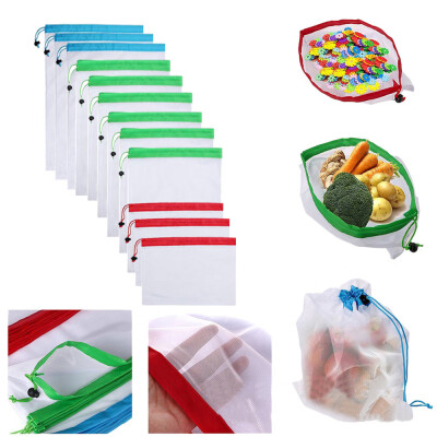 Gobestart 12pcs Reusable Produce Bags Washable Bags Shopping Vegetable Fruit Toys Storage
Gobestart 12pcs Reusable Produce Bags Washable Bags Shopping Vegetable Fruit Toys Storage